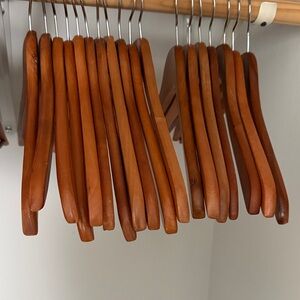 Set of Wooden Hangers